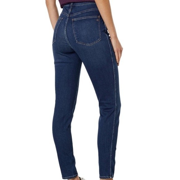 Madewell Curvy High Rise Skinny Jeans In Coronet Wash Size 26 - Picture 3 of 11
